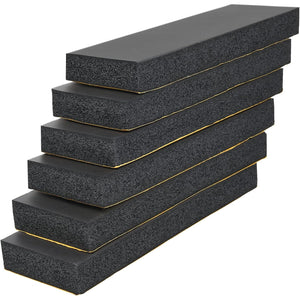 Garage Wall Protector Bumper Guards - 6 Pack Universal 1-3/16" Thick Car Door Edge Guard Self-Adhesive Comprehensive Protection EVA Foam Scratch Prevention Padding for Warehouse Parking Narrow Garage