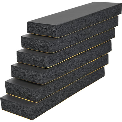 Garage Wall Protector Bumper Guards - 6 Pack Universal 1-3/16" Thick Car Door Edge Guard Self-Adhesive Comprehensive Protection EVA Foam Scratch Prevention Padding for Warehouse Parking Narrow Garage