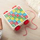 Buy now Melissa & Doug Classic ABC Wooden Block Cart Educational Toy with 30 1-Inch Solid Wood Blocks, Multicolor at indiglob india