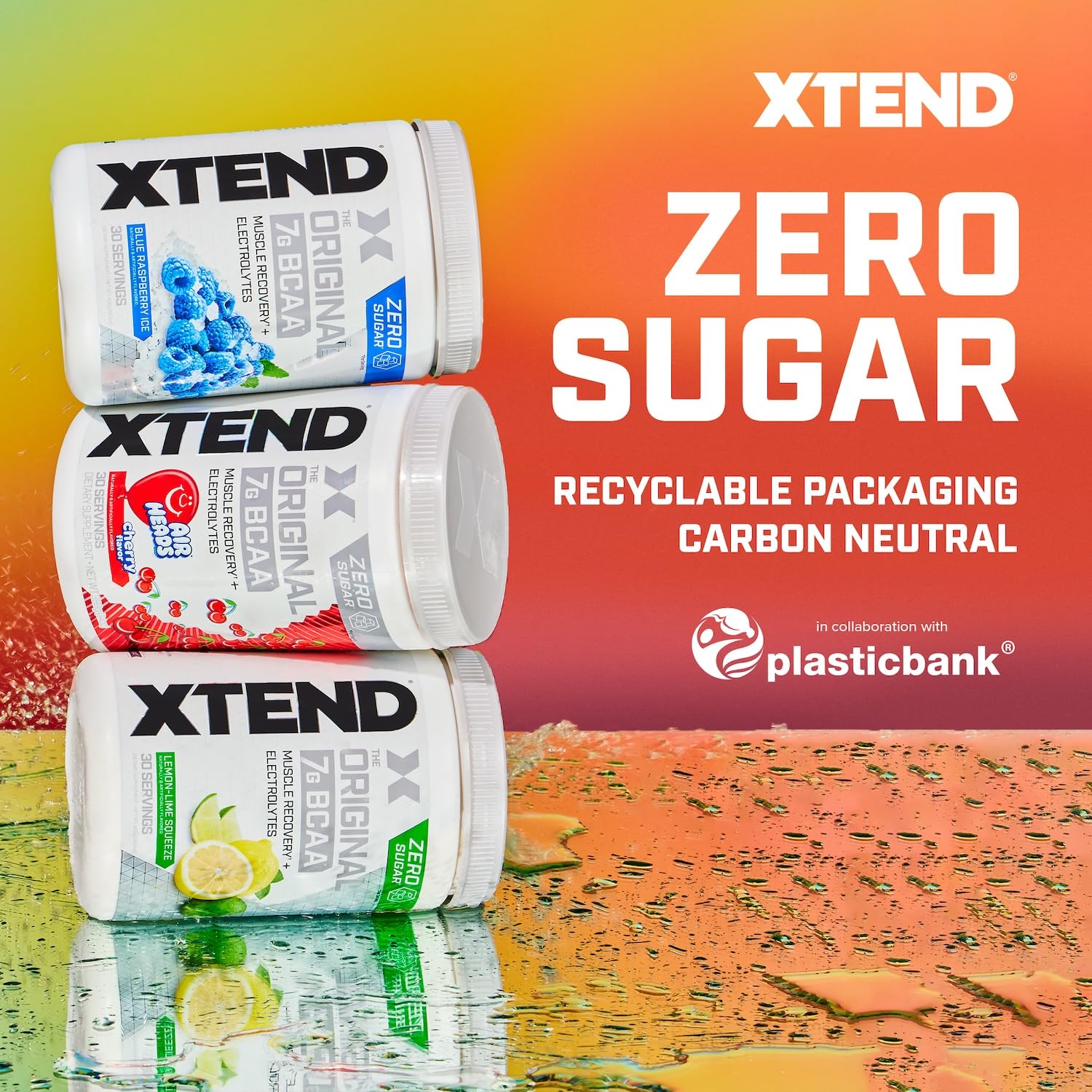 Buy now Xtend Original BCAA Powder 7g BCAA and 2.5g L-Glutamine, Sugar Free Post Workout Muscle Recovery Drink with Amino Acids for Men & Women, 30 Servings at indiglob india