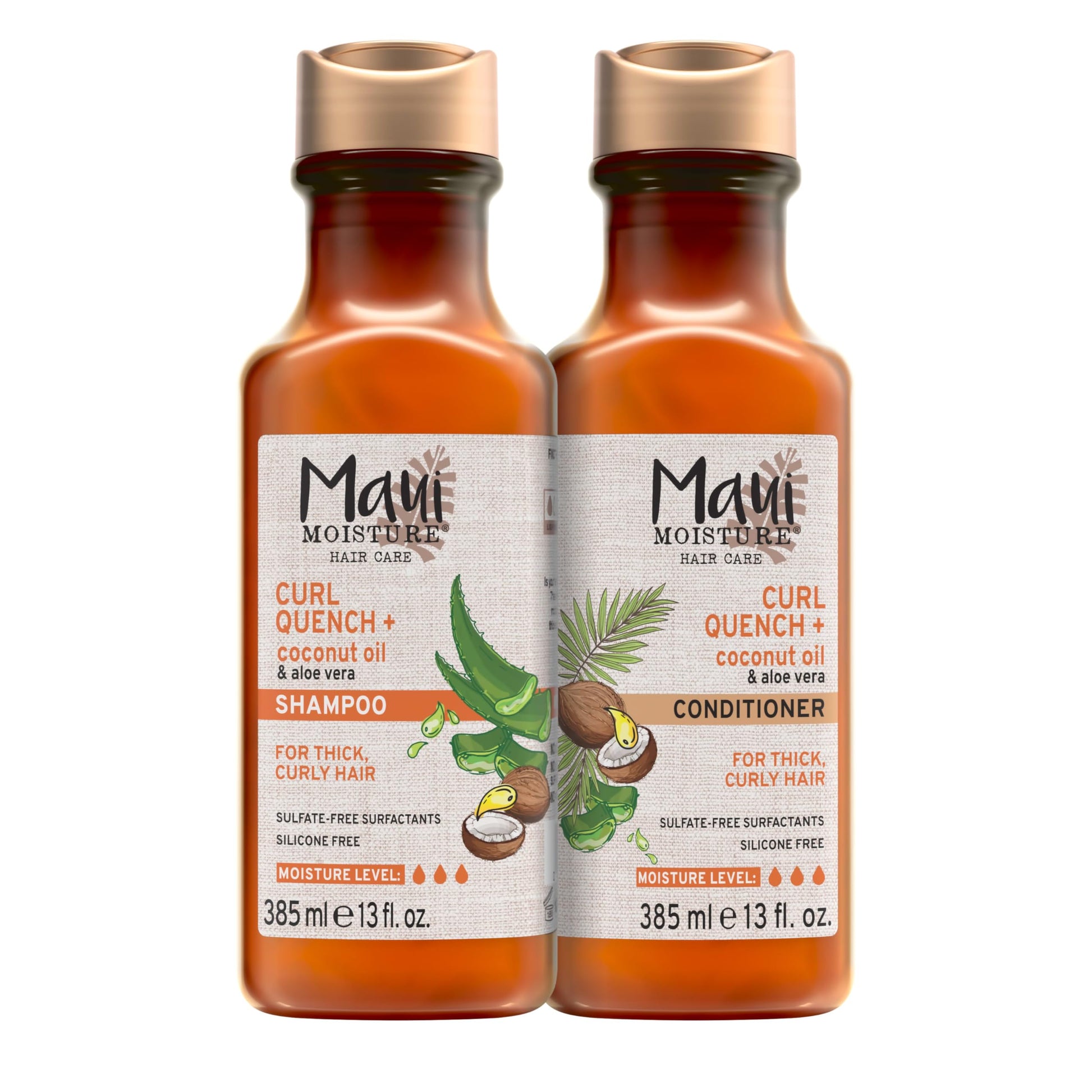 Buy now Maui Moisture Curl Quench + Coconut Oil Curl-Defining Anti-Frizz Shampoo to Hydrate and Detangle Tight Curly Hair, Softening Shampoo, Vegan, Silicone & Paraben-Free, 13 fl oz 13 Fl Oz (Pack of 1) Shampoo + Conditioner at indiglob india