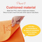 Primasole Folding Yoga Travel Pilates Mat Foldable Easy to Carry to Class Beach Park Tear resistant Travel Picnics 4mm Thick 9 Colors