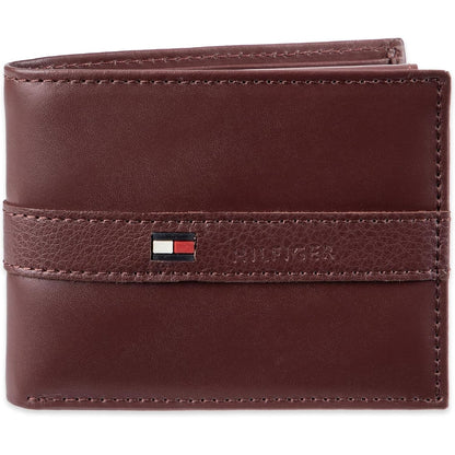 Tommy Hilfiger Men's Passcase Wallet with Removable ID Window