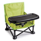Buy now Summer by Bright Starts Pop 'N Sit Portable Booster Chair, Floor Seat, Indoor/Outdoor Use, Compact Fold, Green, 6 Mos - 3 Yrs Green 1 Count (Pack of 1) at indiglob india