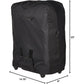 Samsonite Printed Luggage Cover, Black, Large