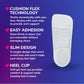 Buy now Dr. Scholl's Love Your Flats & Sandals 3/4 Length Insoles, All-Day Comfort, Relieve & Prevent Shoe Discomfort, Absorbs Shock, Arch Support at indiglob india
