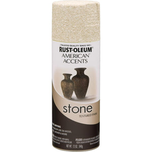 Rust-Oleum 7990830 Stone Creations Spray, 12 oz, Bleached Stone