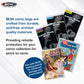 Buy now BCW Current/Modern Comic Bags - 100 ct | Acid-Free Modern Comic Bags for Current Issues | Exterior 6 7/8 x 10 1/2 inches | Crystal Clear Protection for Your Comic Collection at indiglob india