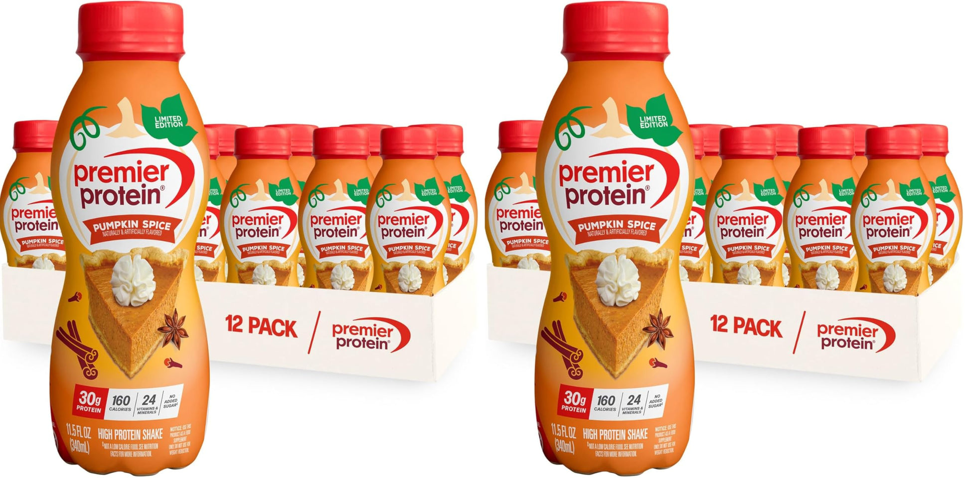 Buy now Premier Protein Shake, Peaches & Cream, 30g Protein, No Added Sugar, 24 Vitamins & Minerals to Support Immune Health, 11.5 fl oz, 12 Pack (Packaging May Vary) at indiglob india