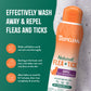 Buy now TropiClean Gentle Flea Shampoo for Cats, Flea and Tick Prevention for Cats, Powerful & Natural Defense, Made in USA, 12 oz. at indiglob india