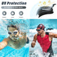 Seago 2 Pack Swimming Goggles Anti-fog Anti-UV Silicone Swim Goggles Adult Women Men