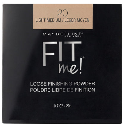 Maybelline Fit Me Loose Setting Powder, Face Powder Makeup & Finishing Powder, Fair, 1 Count