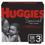 Buy now Huggies Special Delivery Hypoallergenic Baby Diapers, Size 3, 58 Ct at indiglob india