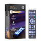 Buy now GE Universal Remote Control, Samsung TV Remote,Universal TV Remote for Roku TV, Vizio, LG, Sony, Sharp, Roku, Apple TV, TCL, Panasonic, Smart TVs, Streaming Players, Blu-ray, DVD, 4-Device, Gold,48845 4 Device Graphite at indiglob india