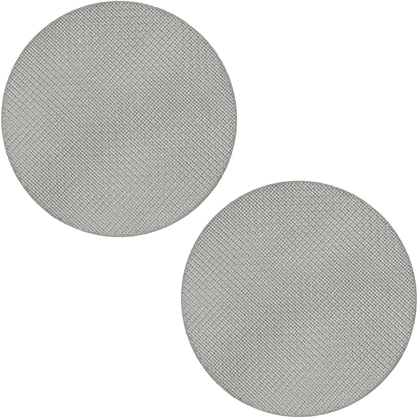 2 Pack 51mm Espresso Puck Screen, Reusable 1.7mm Thickness 150μm Coffee Filter Mesh Plate for Espresso Portafilter Filter Basket (51mm,150μm)