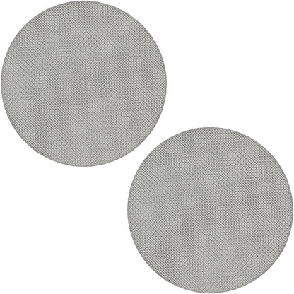 2 Pack 51mm Espresso Puck Screen, Reusable 1.7mm Thickness 150μm Coffee Filter Mesh Plate for Espresso Portafilter Filter Basket (51mm,150μm)