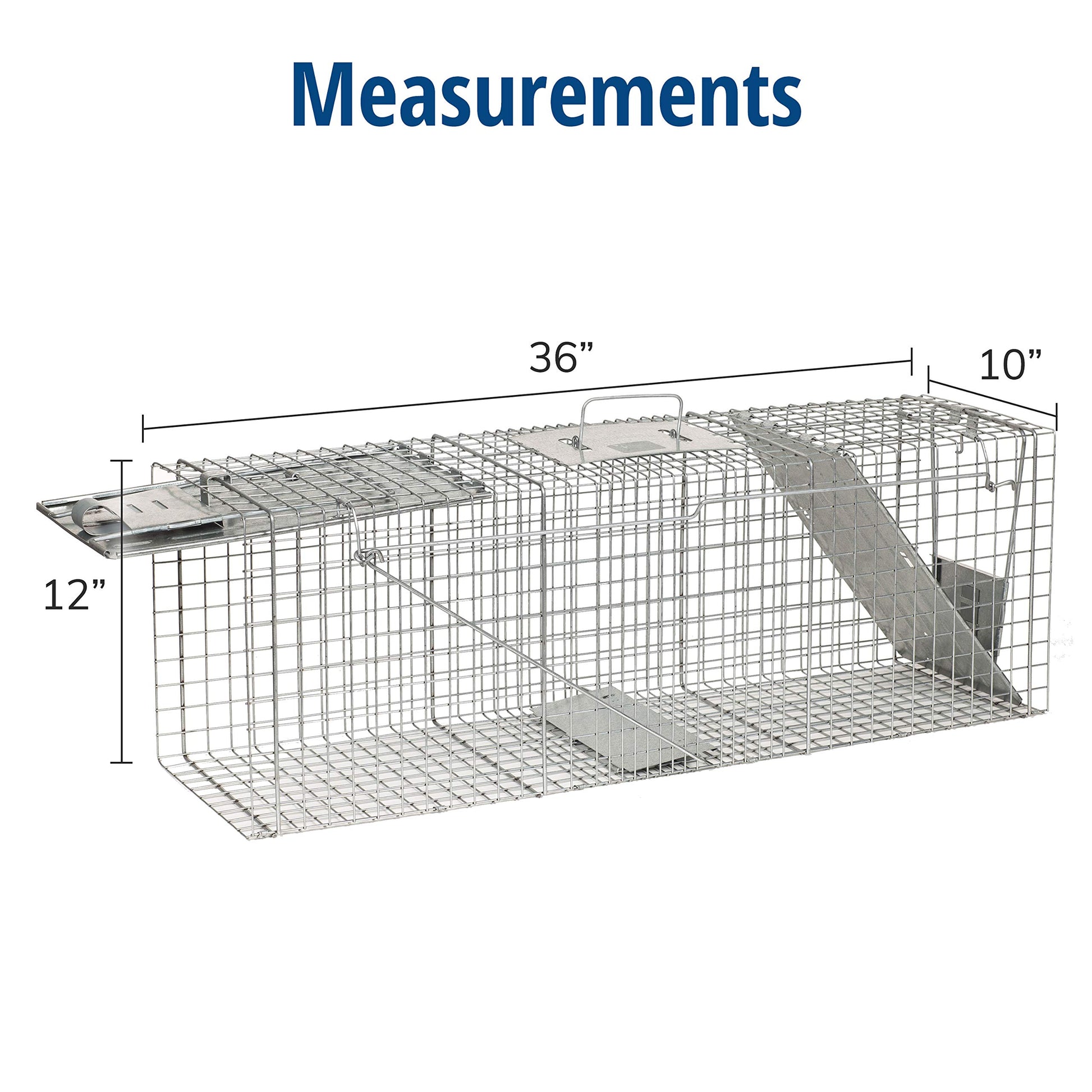Buy now Havahart Large 2 Door Humane Catch and Release Live Animal Trap for Armadillos, Beavers, Bobcats, Small Dogs, Cats, Foxes, Groundhogs, Nutria, Opossums, Raccoons, Live Catch Trap for Stray Dogs 1045SR at indiglob india
