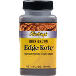 Buy now Fiebing's Edge Kote (4oz, Light Brown) - Leather Edge Paint for Shoes, Furniture, Purses, Couches, Belts - Flexible, Water Resistant, Semi Gloss Color Coating Leather Dye to Protect Natural Edges Dark Brown at indiglob india