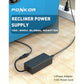 Power Recliner Power Supply, AC/DC Switching Power Supply Transformer 2-pin 29V/24V 2A Adapter with AC Power Cord for Electric Power Recliner Lift Chair