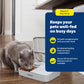 Buy now PetSafe Analog 2 Meal Programmable Pet Feeder, Automatic Dog and Cat Feeder - Dry or Semi-Moist Pet Food Dispenser, Slow Feed Portion Control (3 Cup/16 Ounce Total Capacity), Tamper-Resistant Design at indiglob india
