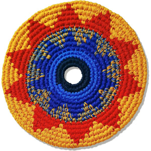 Buena Onda El Grande Flying Disc - 8'' Flexible Sport Disc for Indoor and Outdoor Play - Amazing Handmade Quality from Guatamala - Pocket Discs are Played in Over 20 Family Fun Games