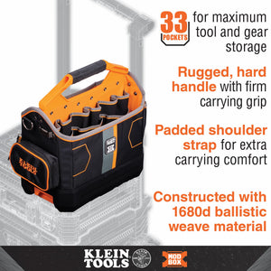 Buy now Klein Tools 62202MB MODbox Tool Tote, Part of the MODbox Mobile Workstation, 33 Pockets, Ample Tool Storage, Zipper Pocket for Small Items at indiglob india