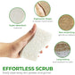 Biodegradable Natural Kitchen Sponge - Compostable Cellulose and Coconut Walnut Scrubber Sponge (12 Pack)