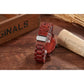 Men's Handmade Wooden Watches Mens Lightweight Analog Quartz Wood Mens Wrist Watch with Compass