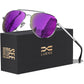 LUENX Aviator Sunglasses for Men Women Polarized Driving Classic Shades - UV 400 Protection with Accessories 60MM
