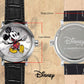 Amazon.com: Disney Mickey Mouse Adult Vintage Articulating Hands Analog Quartz Watch, Silver, Silver, Black : Clothing, Shoes & Jewelry