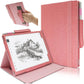 Leather Case for Remarkable 2 10.3 inch Digital Paper (2020 Released), Skin Feeling Lightweight Book Folios Cover for Tablet with Pen Holder/Hand Strap/Elastic Strap/Multi-Viewing Angles (Pink)