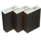 3M General Purpose Sanding Sponge 908NA-3P-CC, 3 3/4 in x 2 5/8 in x 1 in, Dual Grit, Fine/Medium, 3 sponges/pack, 6 pks/cs