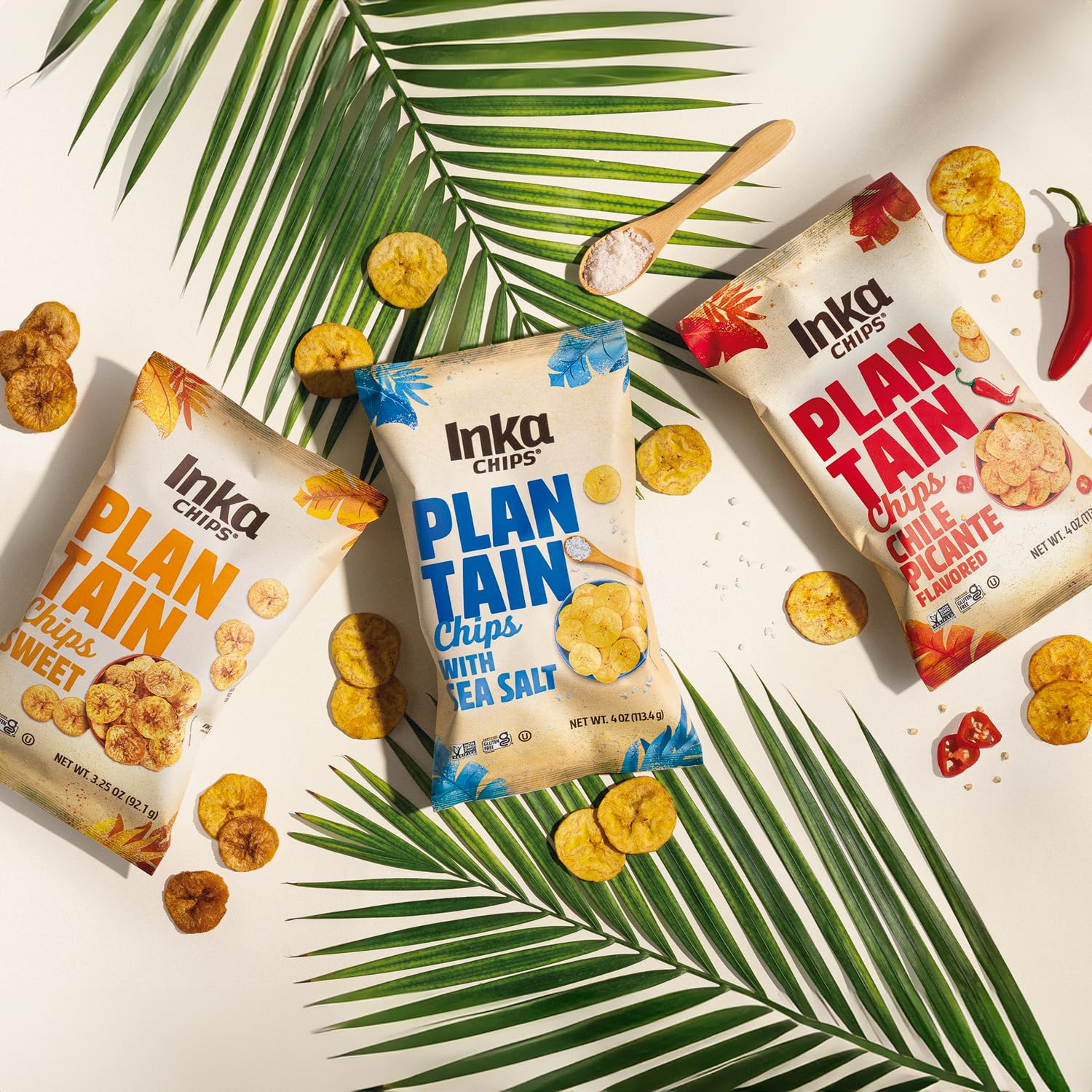 Buy now Inka Crops Inka Chips, Sweet Plantain, 3.25 Ounce (Pack of 12) at indiglob india