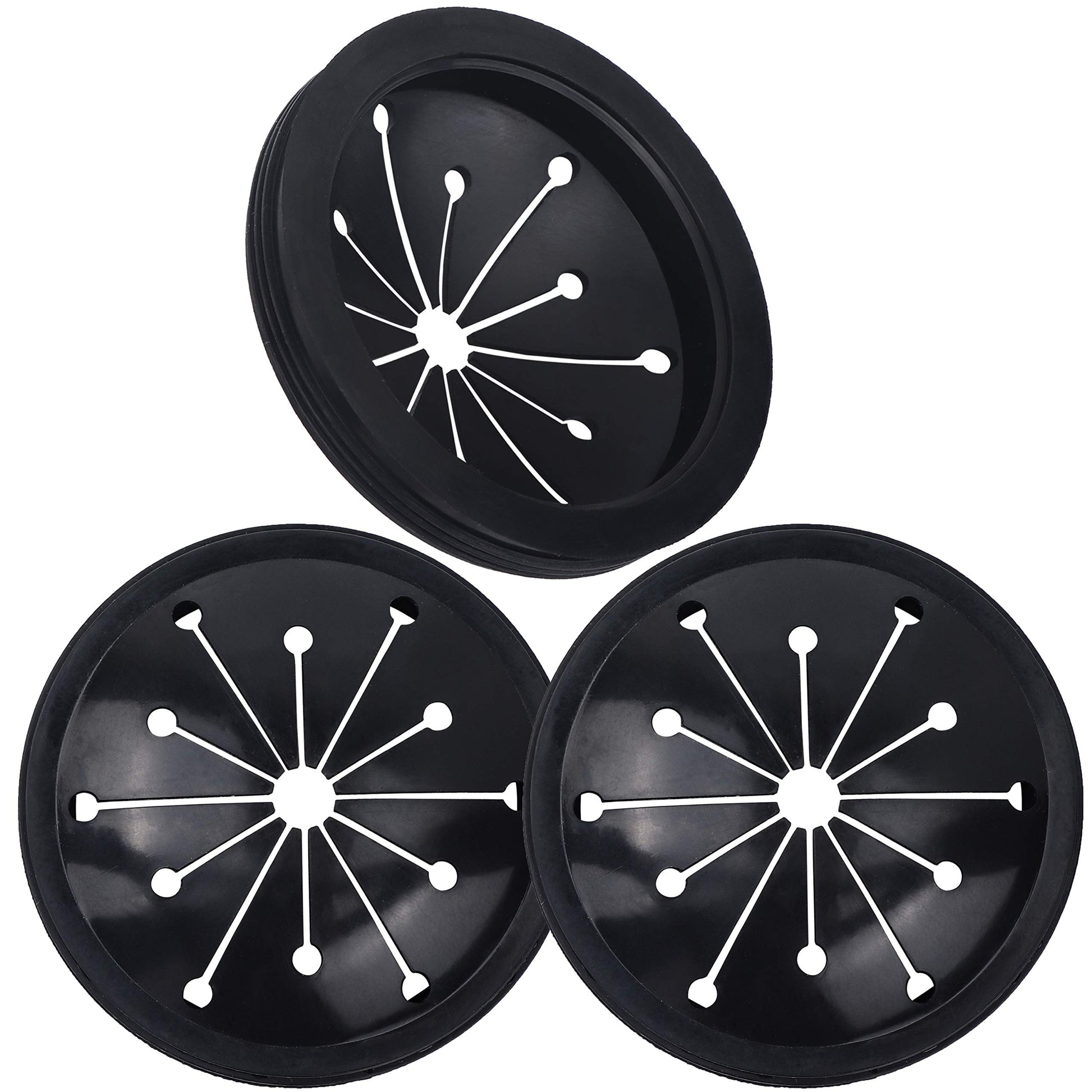 Buy now 3 Pcs Garbage Disposal Splash Guards Sink Baffle Disposal Replacement Multi-function Drain Plugs food Waste Disposer Accessories for Whirlaway, Waste King and GE Models (3.1inch) at indiglob india