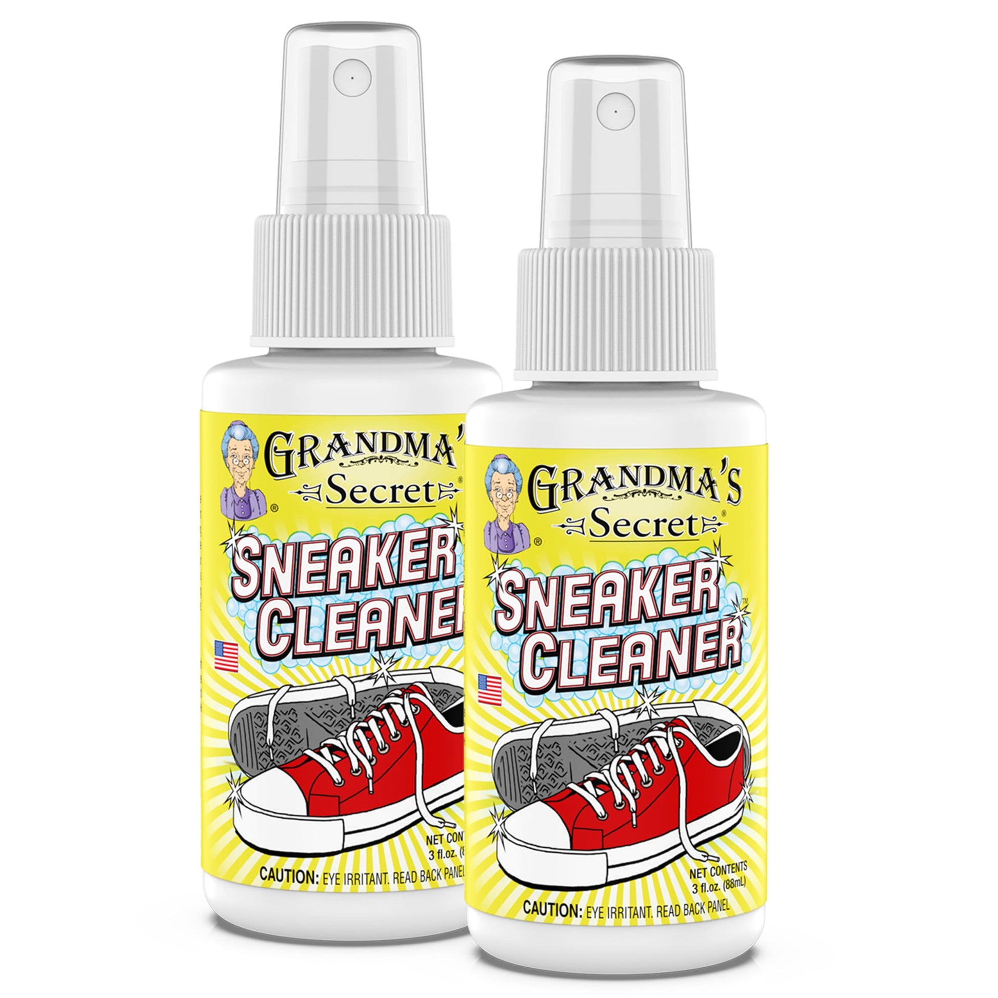 Buy now Grandma's Secret Spot Remover for Clothes - Chlorine, Bleach and Toxin-Free - Fabric Stain Remover Removes Oil, Paint, Blood and Pet Stains – 2 Ounce, Pack of 2 at indiglob india