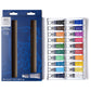 Buy now Winsor & Newton Cotman Watercolor Paint Set, Field Pocket Set, 12 Half Pan w/ Brush, Sponge, Bottle 20 Tube Set 5ml at indiglob india