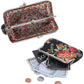 Cute Floral Buckle Coin Purses Vintage Pouch Kiss-lock Change Purse Wallets…