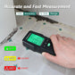 Buy now Pinless Moisture Meter for Wood Concrete – Digital Moisture Tester with 3-Color LCD Display, Audible Alarm & HOLD Function – Ideal for Firewood, Lumber, Home Inspections (Green) at indiglob india