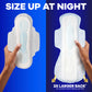 Buy now Always Maxi Overnight Pads with Wings for Women, Size 5, Extra Heavy Overnight Absorbency, Unscented, 36 Count at indiglob india
