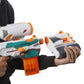 Buy now Nerf Modulus Tri-Strike Blaster, Mega Barrel, Rocket Launcher, Clip, 1 Rocket, Kids Outdoor Games (Amazon Exclusive) at indiglob india