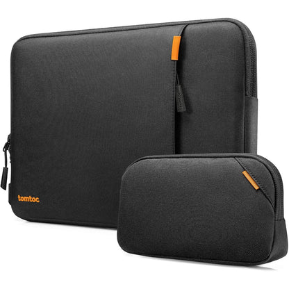 tomtoc 360 Protective Laptop Sleeve Set for 16-inch MacBook Pro M4/M3/M2/M1 Pro/Max A3403 A3186 A2991 A2780 A2485 2024-2019, Dell XPS 16 Plus Laptop, Water-Resistant MacBook Case with Accessory Pouch