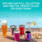 'Eco Unbreakable Holographic Stainless Steel Wine Glasses (16 oz, Set of 8) - Multi-Color Wine Tumblers Maintain Drink Temperature - Great for Entertaining & Parties - Shatterproof, Reusable Tumblers - My Store