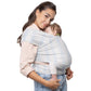 Buy now Boba Baby Wrap Carrier – Original Baby Sling Carrier for Newborns (7–35 lbs), Soft, Secure, Hands-Free & Ergonomic, Ideal for Comfortable Bonding, New Parents (Grey) at indiglob india