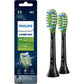 Philips Sonicare Genuine W3 Premium White Replacement Toothbrush Heads, 2 Brush Heads, Black, HX9062/95