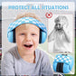 TOODOO Baby Ear Protection Noise Cancelling Ear Muffs Toddler Headphone with Adjustable Elastic Headband for Baby 3-36 Month