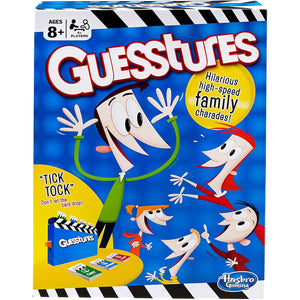 Hasbro Gaming Guesstures Game, Charades Game for 4 or More Players, Family Party Game for Ages 8 and Up