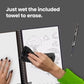 Buy now Rocketbook Core Reusable Spiral Notebook, Letter Size 8.5x11, Black - Dotted Pages, App-Connected, Erasable, Durable Cover, Ideal for School, Work, and Creative Projects at indiglob india