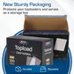 Buy now BCW 3x4 Standard Topload Card Holders | 100 Pack | Top Loaders for Cards | Rigid Card Protector | Fits Standard Size Cards Up to 20pt at indiglob india