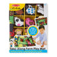 Buy now Melissa & Doug Take-Along Farm Baby and Toddler Play Mat (19.25 x 14.5 inches) With 9 Animals - Folds To Be Convenient Storage Bag for Travel at indiglob india