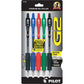 Pilot G2 Premium Gel Roller Pens, Extra Fine Point 0.5 mm, Gel Pens Black, Pack of 5 - Ideal for School, Journaling & Office Writing